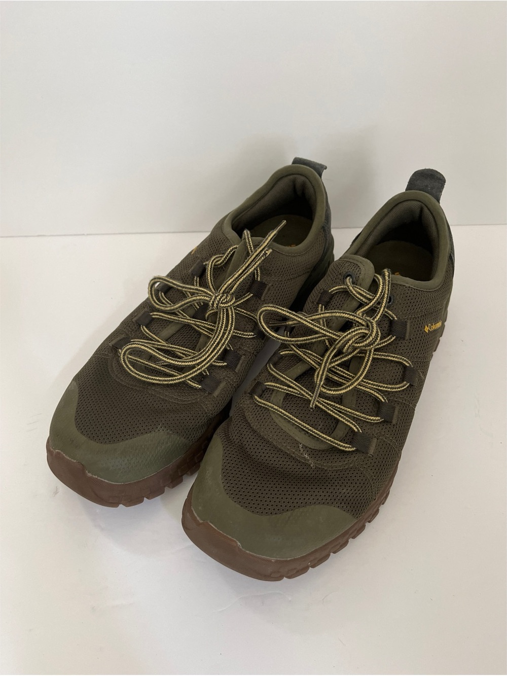 Columbia Fairbanks Olive Brown hiking shoes